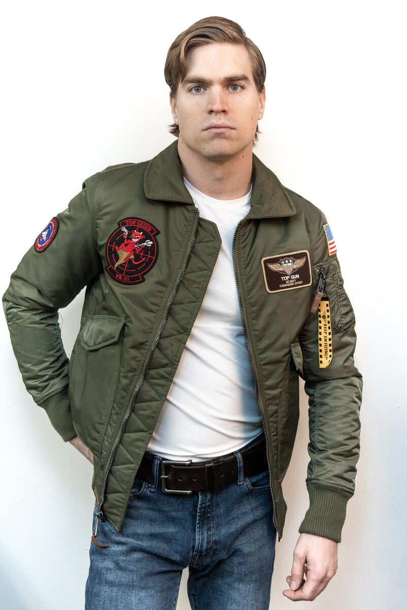 TOP GUN® CWU-45 Flight Jacket With Patches