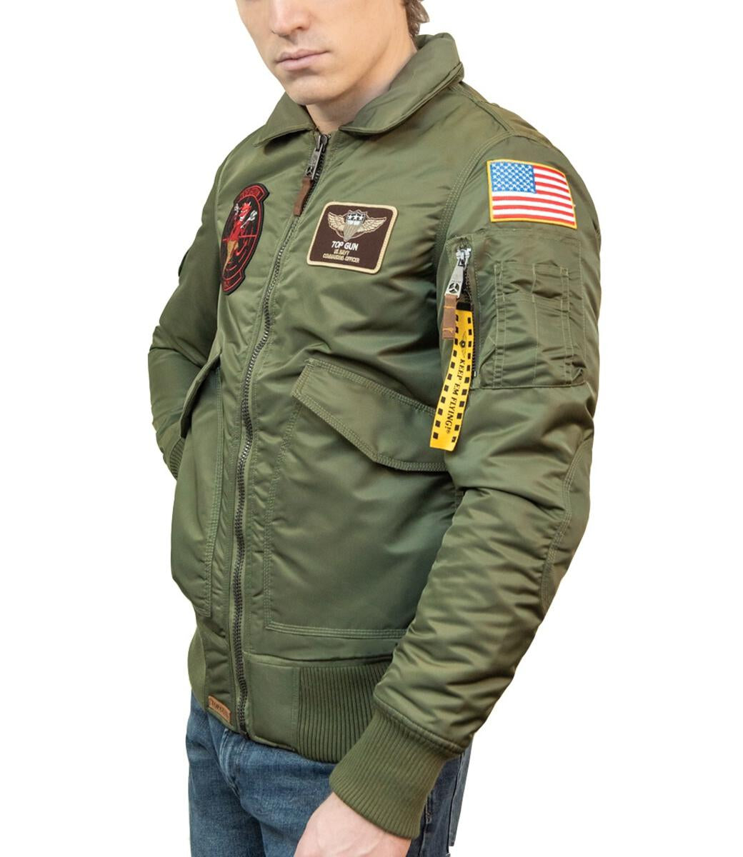 TOP GUN® CWU-45 Flight Jacket With Patches