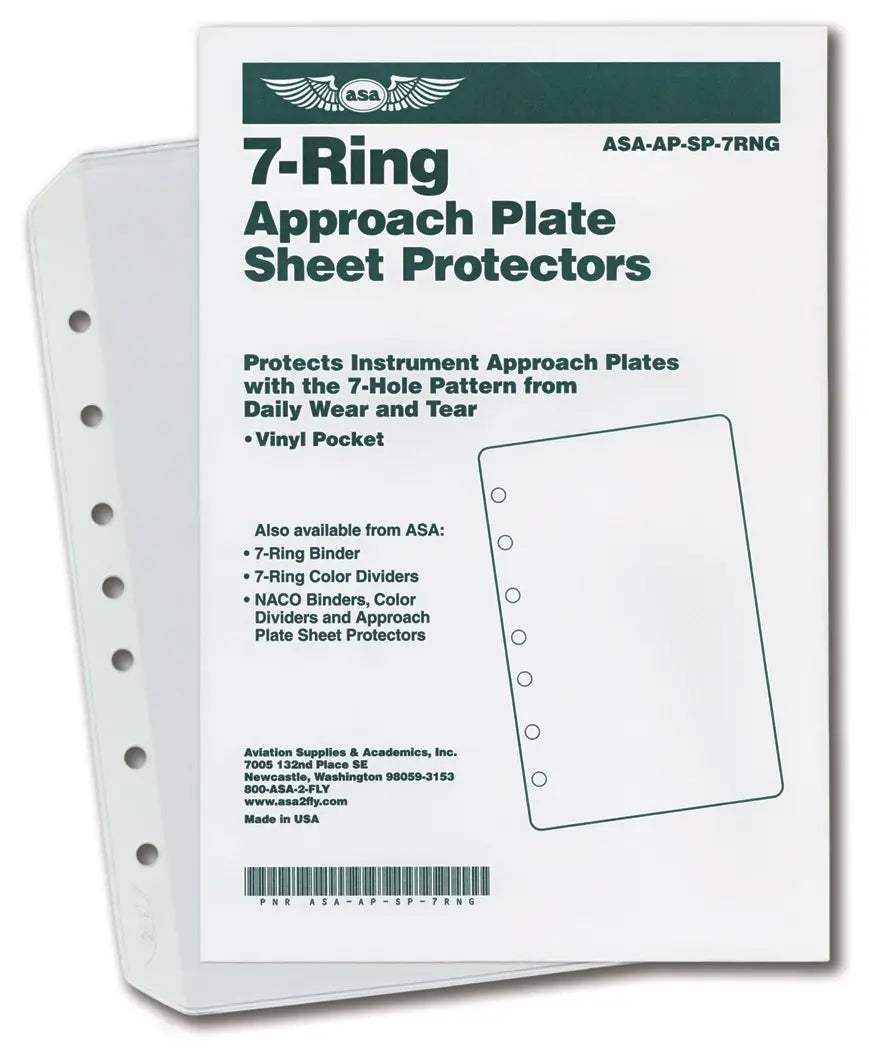 Vinyl Sheet Protector Pockets: 7-Ring