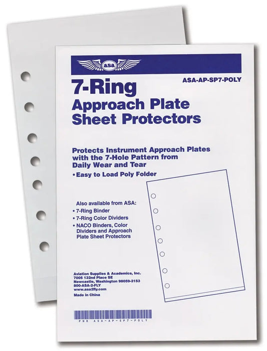 Poly Sheet Protector Folders: 7-Ring