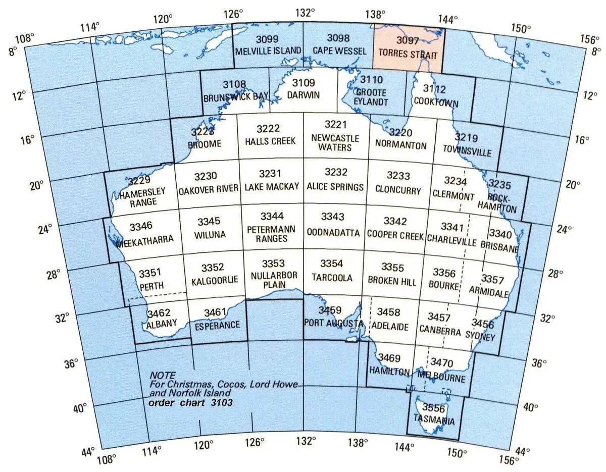 Australian WAC - World Aeronautical Charts