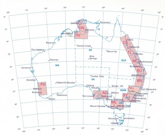 Australian VNC - Visual Navigation Charts