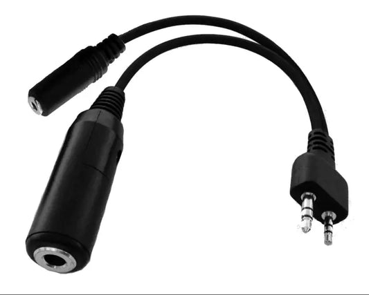 PA82.4U Icom Ultralight/Ground Support Headset Adaptor