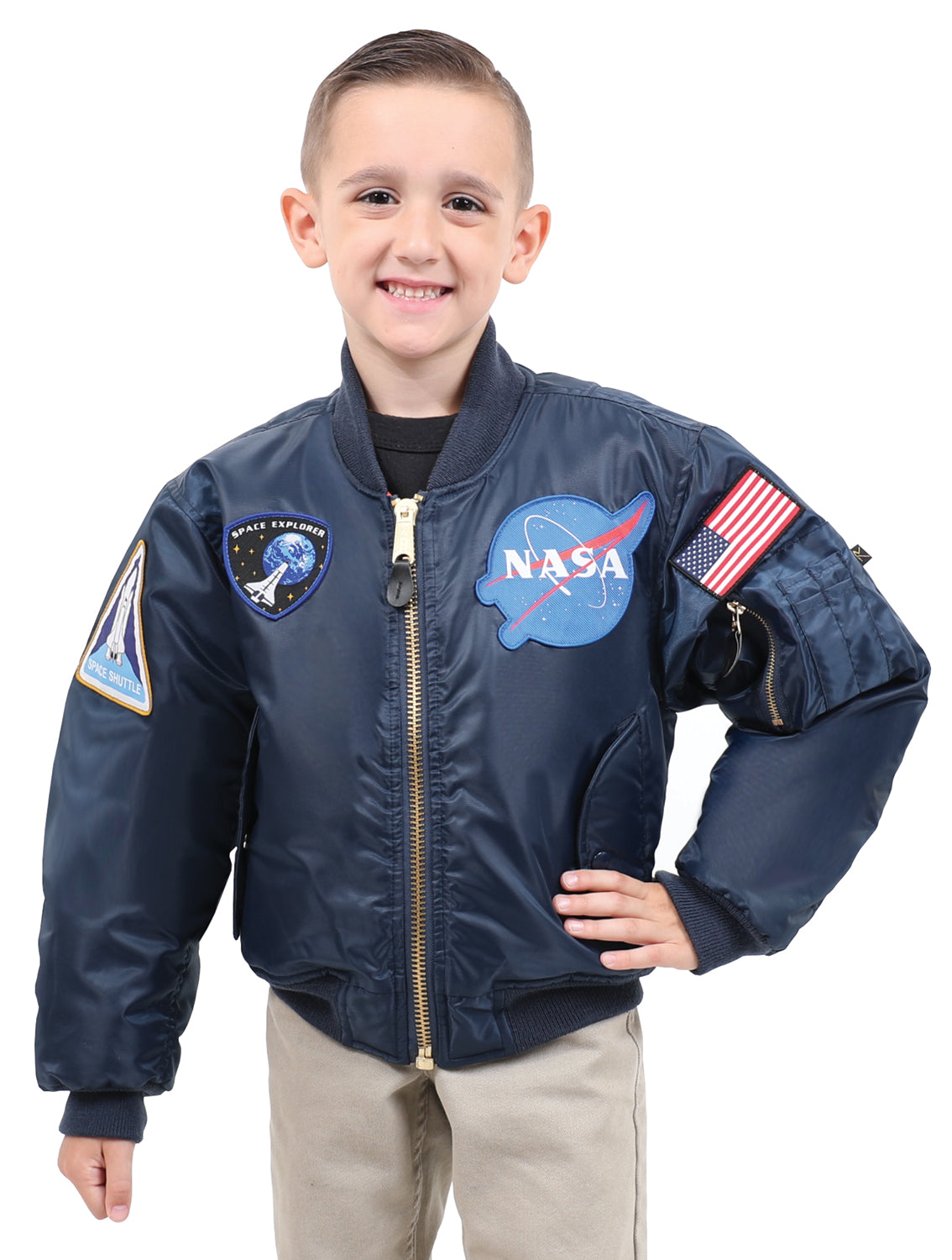 Rothco Kids Nasa MA-1 Flight Jacket