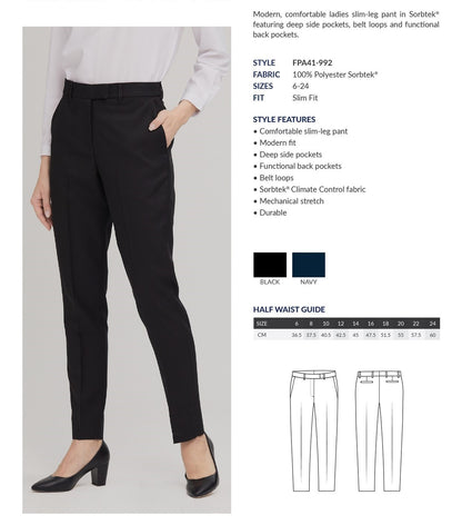 Trousers - Womens Pilot Style (Black or Navy)