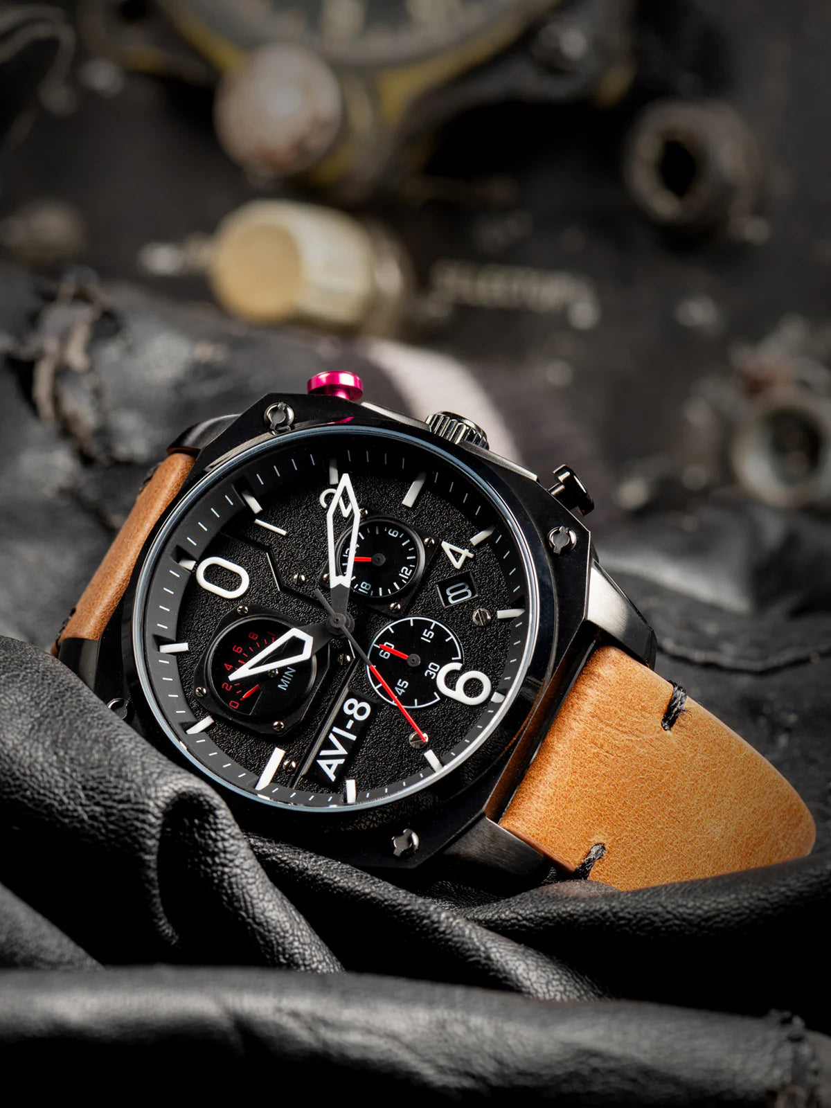 AVI-8 Hawker Hunter - Retrograde Chronograph