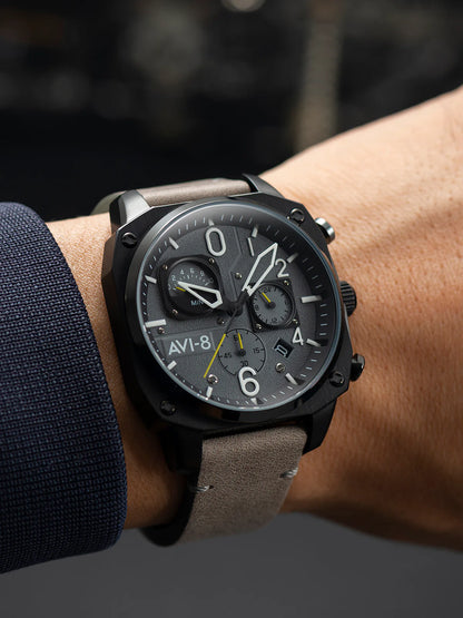 AVI-8 Hawker Hunter - Chronograph Sea Grey