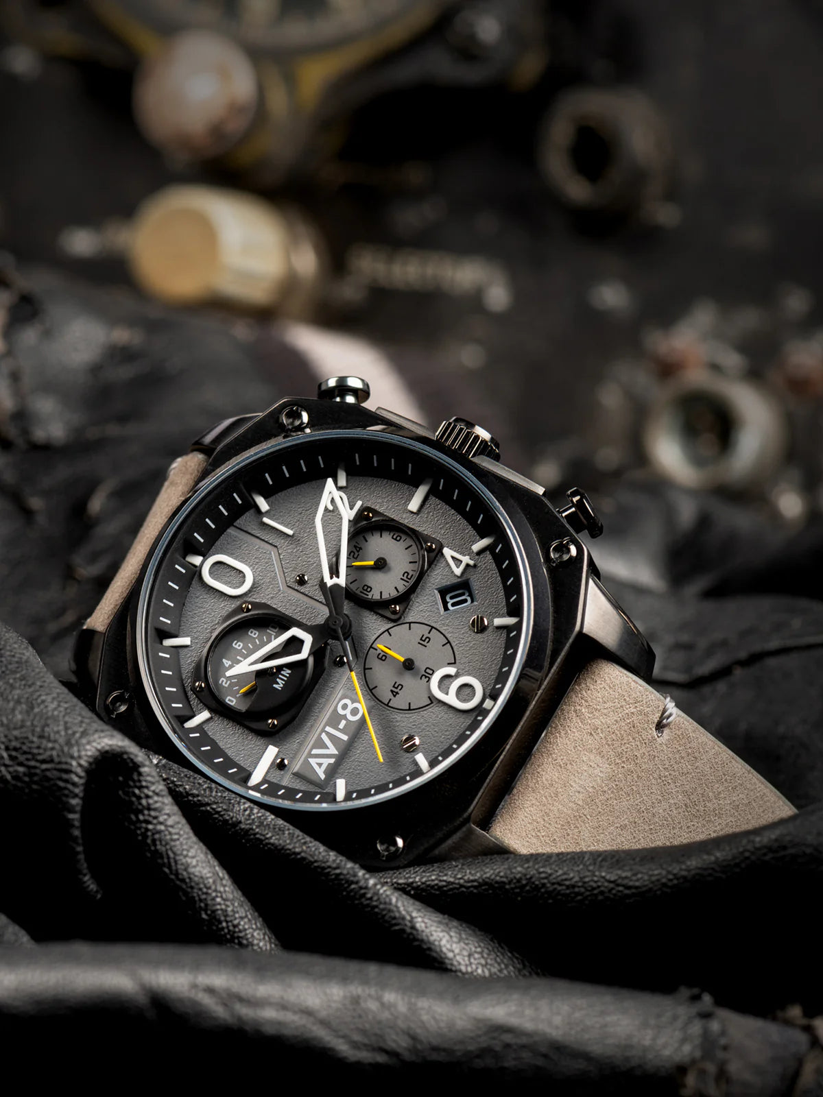 AVI-8 Hawker Hunter - Chronograph Sea Grey