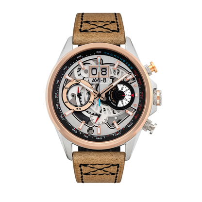 AVI-8 Hawker Harrier - Chronograph Burnt Gold Brown