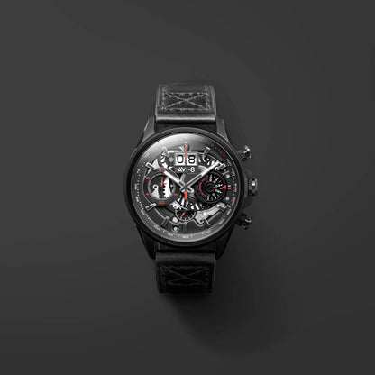 AVI-8 Hawker Harrier - Chronograph Stealth Black