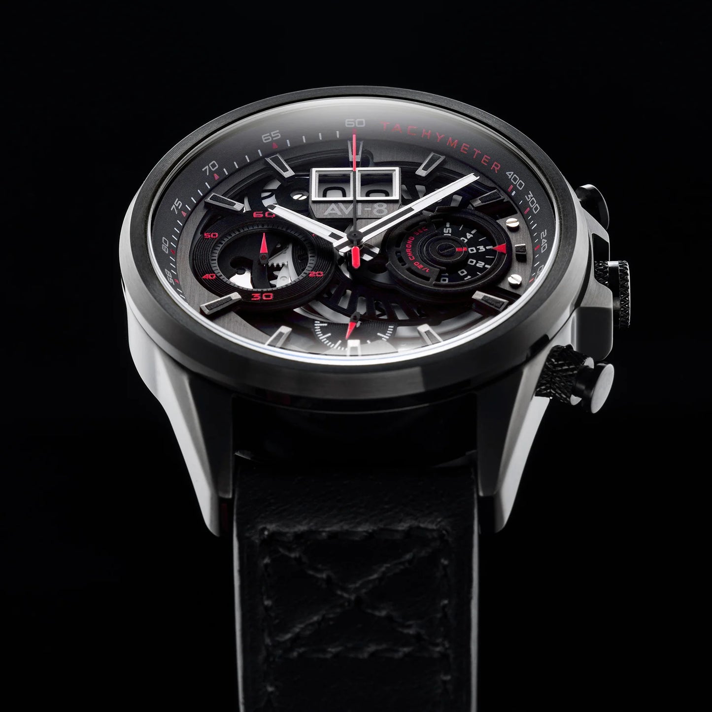 AVI-8 Hawker Harrier - Chronograph Stealth Black