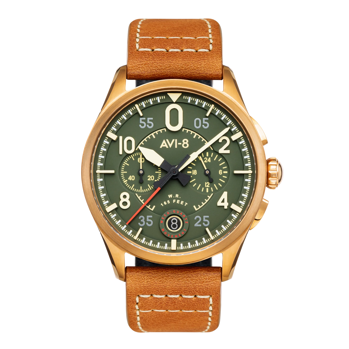 AVI-8 Spitfire - Chronograph Bronze Green