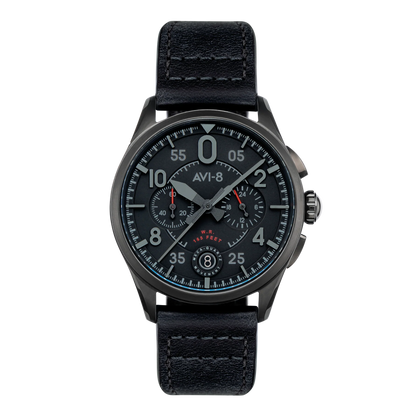 AVI-8 Spitfire - Chronograph Slate Black