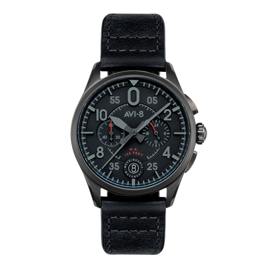 AVI-8 Spitfire - Chronograph Slate Black