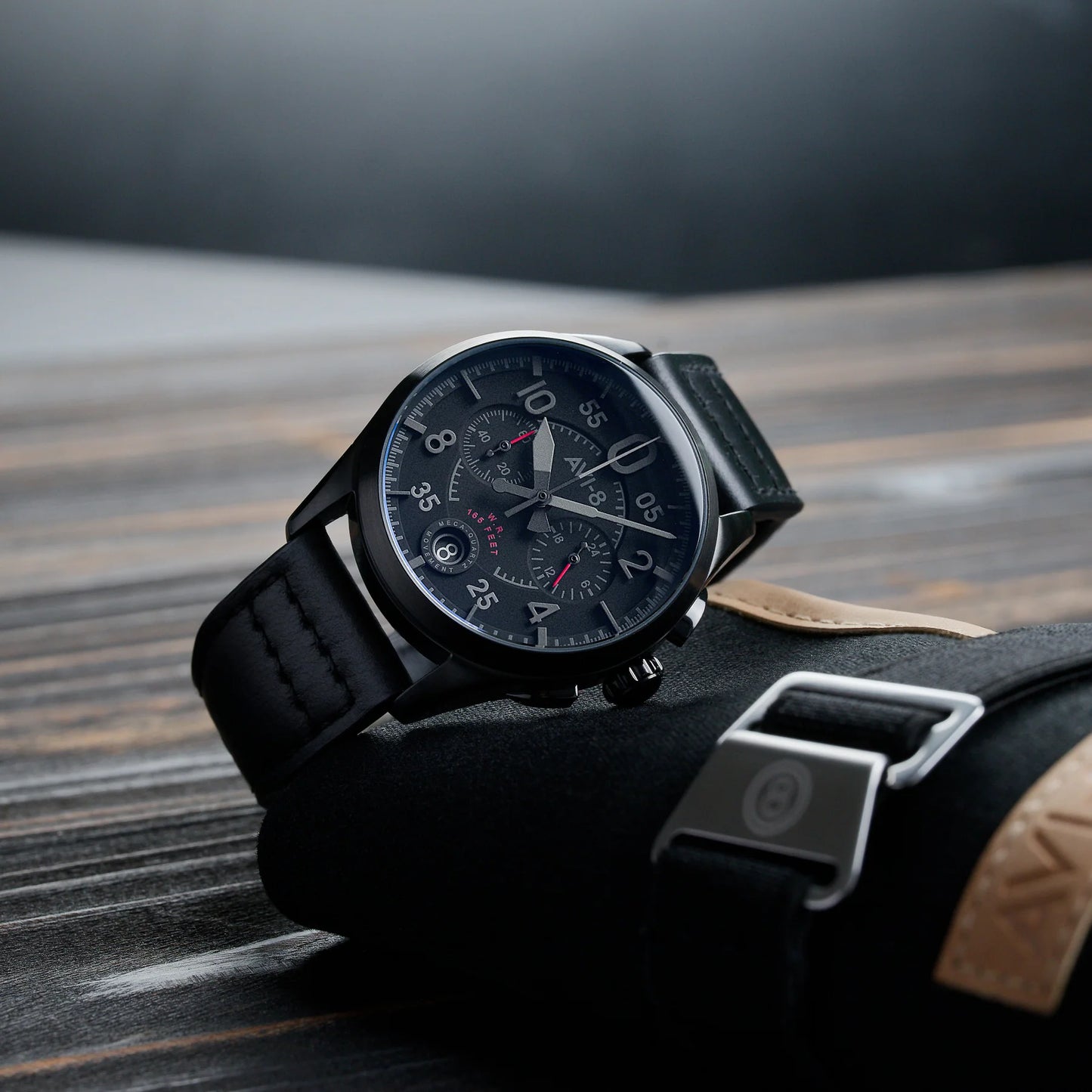 AVI-8 Spitfire - Chronograph Slate Black