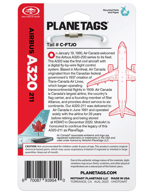 Planetag AIRBUS A320® Air Canada C-FTJO