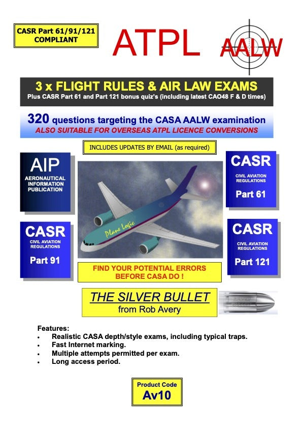 3 ATPL Air Law Practice Exams - Rob Avery