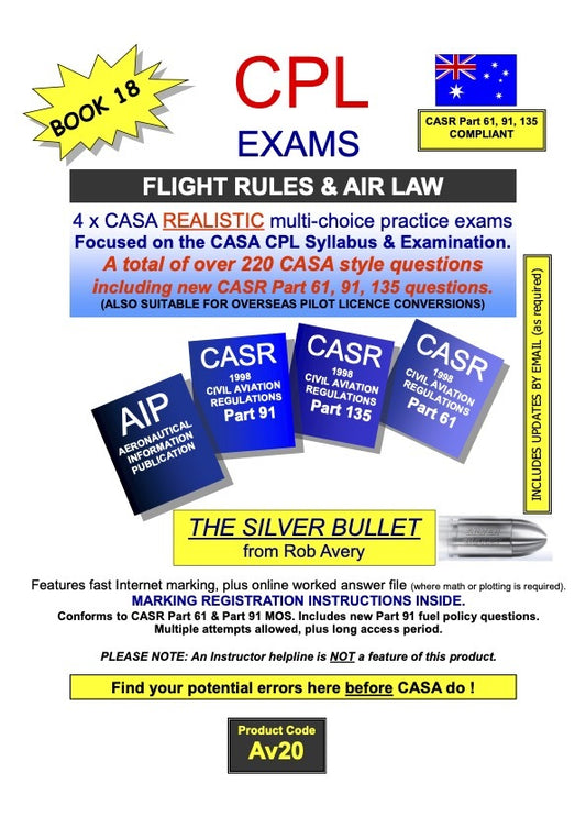 CPL Air Law Exams 1 to 4 - Rob Avery