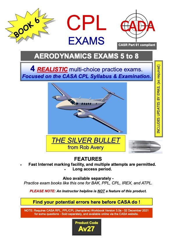 CPL Aerodynamics Exams 5 to 8 - Rob Avery