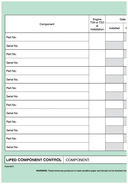 CASA Aircraft Maintenance Forms