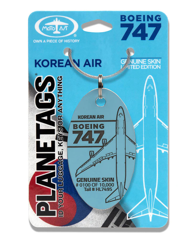 Planetag B747-400 Korean Air Boeing HL7495