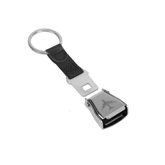 Seat Belt Keychain - NOVAH - Black Buckle