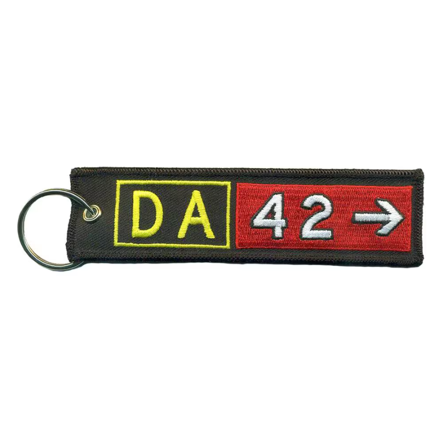 "DA42" Diamond DA42 Key Tag