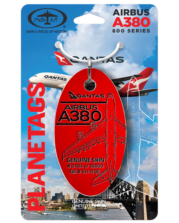 Planetag Qantas® A380 VH-OQE - Red