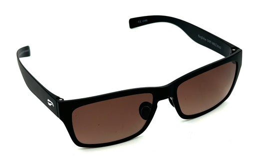 Flying Eyes Kingfisher - Matte Black Frame Gradient Copper Lens