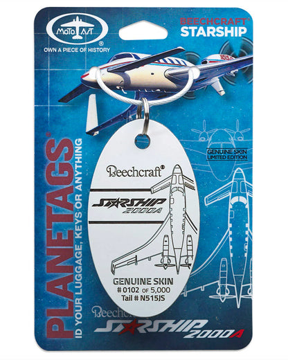 Planetag Beechcraft Starship 2000A - #N515JS