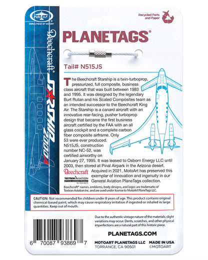 Planetag Beechcraft Starship 2000A - #N515JS