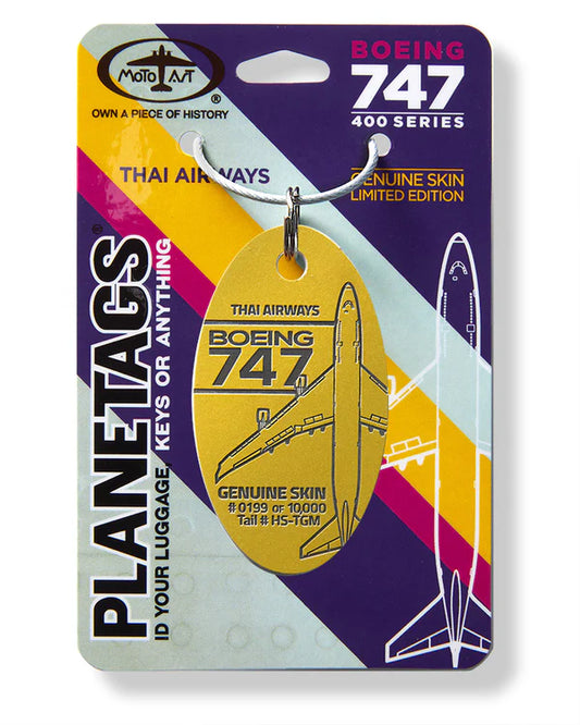 Planetag B747-400 Thai Airways #HS-TGM