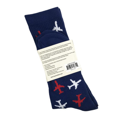 Premium Crew Socks - Jet Pattern, 3 Colours