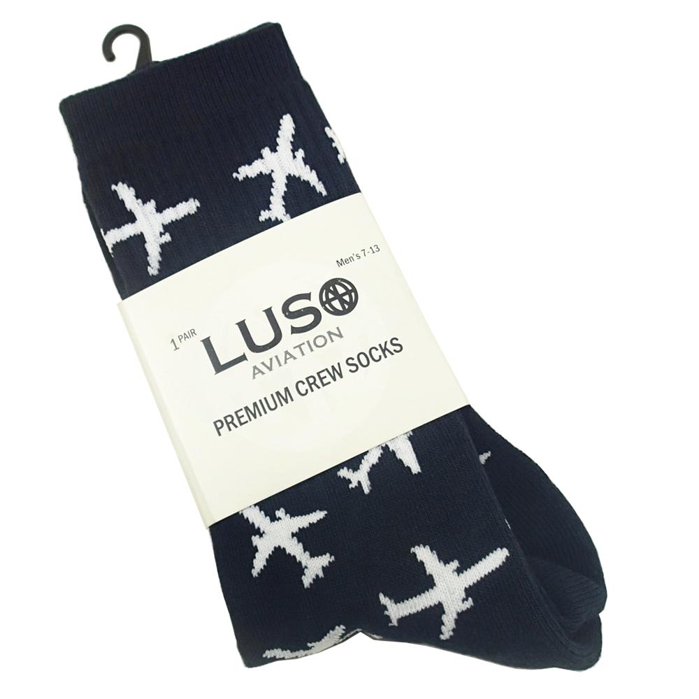 Premium Crew Socks - Jet Pattern, 3 Colours