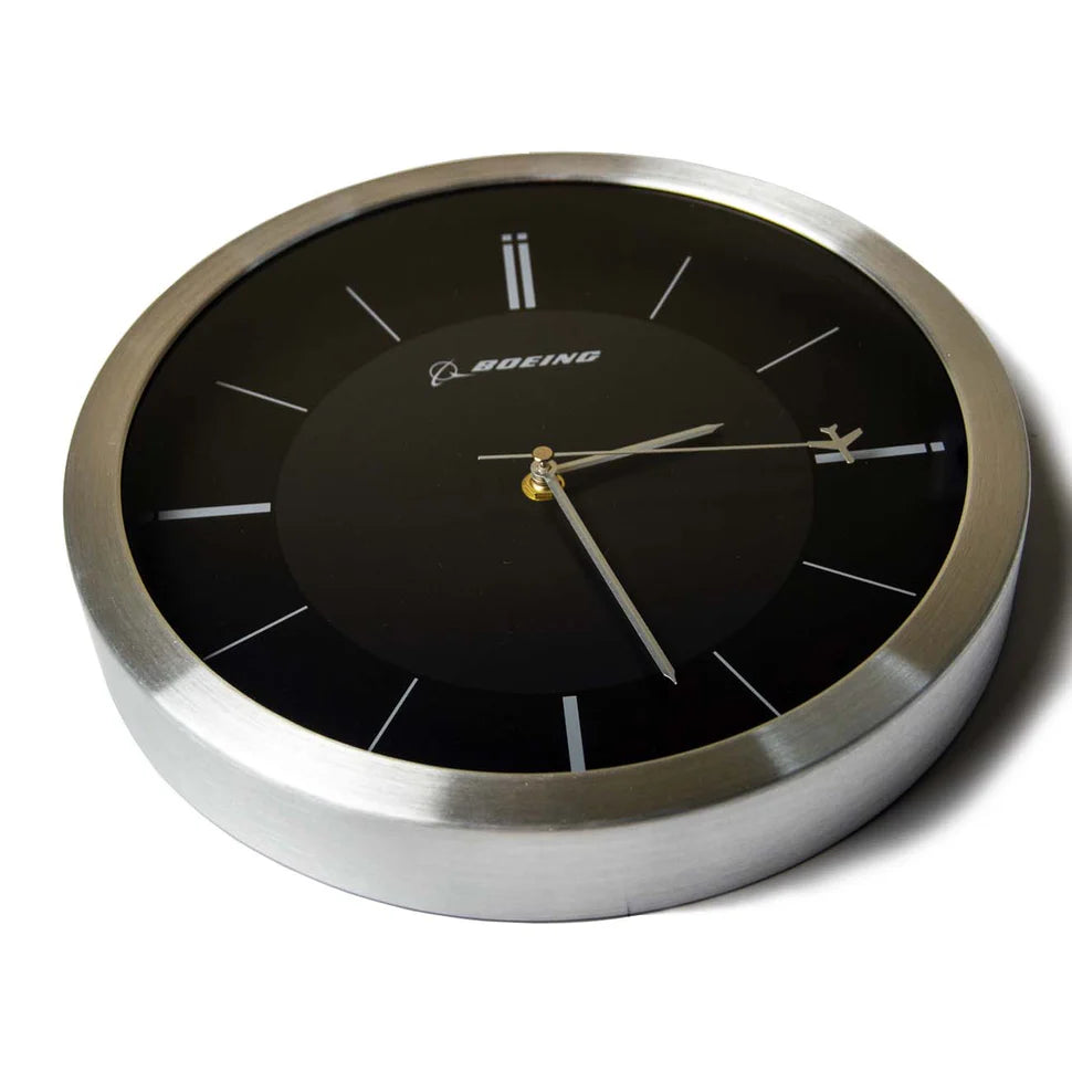 Boeing Rotating Plane Clock - Wall