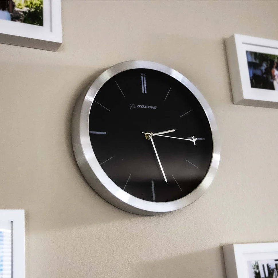 Boeing Rotating Plane Clock - Wall