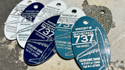 Plane Tag - WestJet® 737 C-GTWS