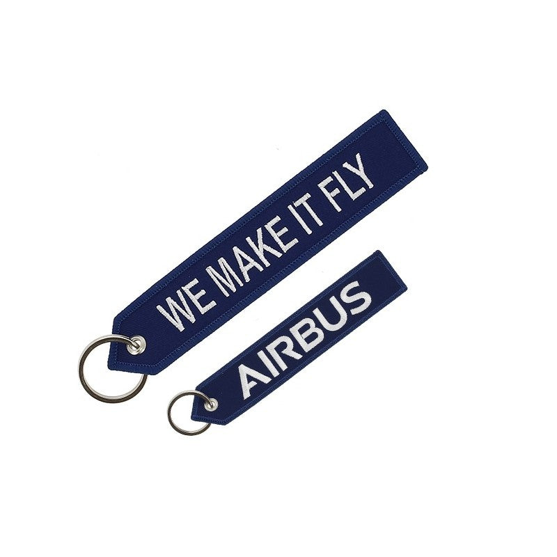 Airbus "We Make It Fly" Keychain