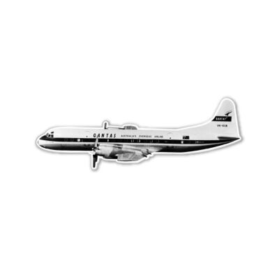 Qantas Electra Plane Pin