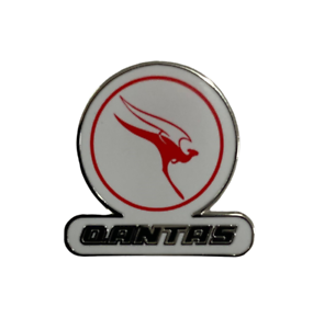 Qantas 1968 - 1984 Heritage Logo Pin