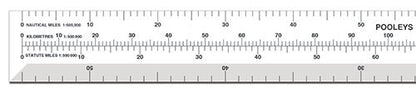 Pooleys NM-2 Scale Rule-Pooleys-Downunder Pilot Shop Australia