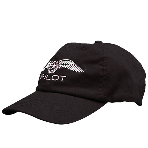 Pilot Baseball Cap - Black-Downunder-Downunder Pilot Shop Australia