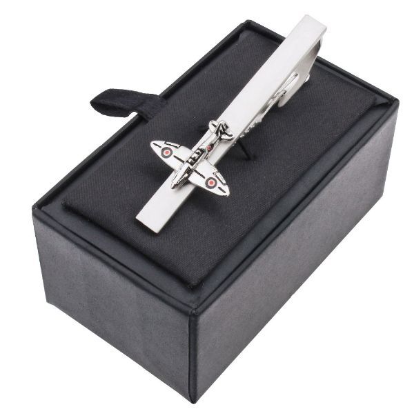 Spitfire Tie Clip-Signature Aviation Jewellery-Downunder Pilot Shop Australia