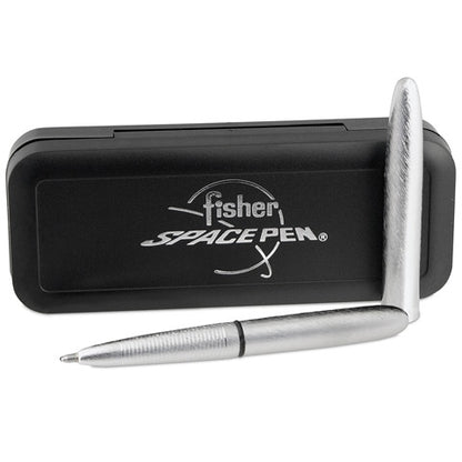 Fisher Space Pen Bullet Pen (Brushed Chrome)-Fisher Space Pen-Downunder Pilot Shop Australia