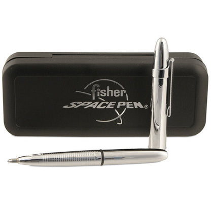 Fisher Space Pen Bullet Pen w Clip (Chrome)-Fisher Space Pen-Downunder Pilot Shop Australia