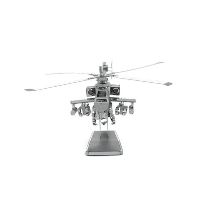 Metal Earth AH-64 Apache Helicopter-Metal Earth-Downunder Pilot Shop Australia