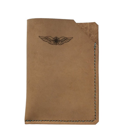 Sparrowhawk Passport Wallet - Nubuck-Sparrowhawk-Downunder Pilot Shop Australia