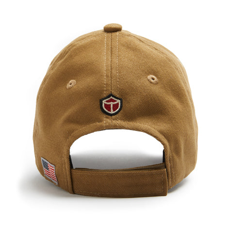 Red Canoe Cessna 3D Logo Cap - Tan-Red Canoe-Downunder Pilot Shop Australia