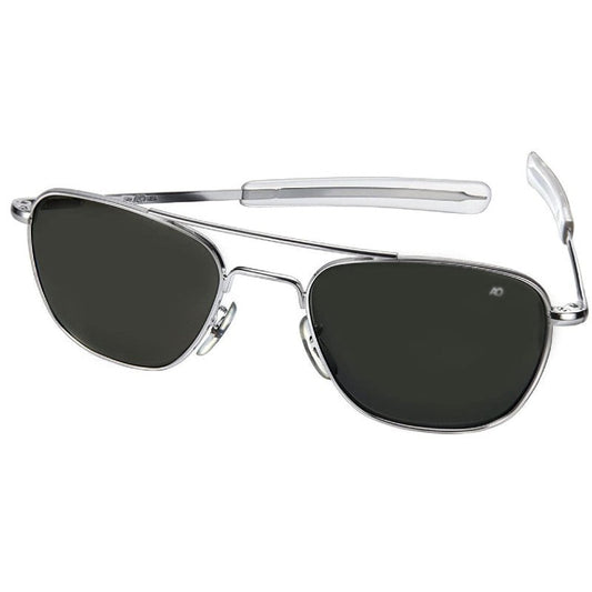 American Optical - Original Pilot - Polished Silver