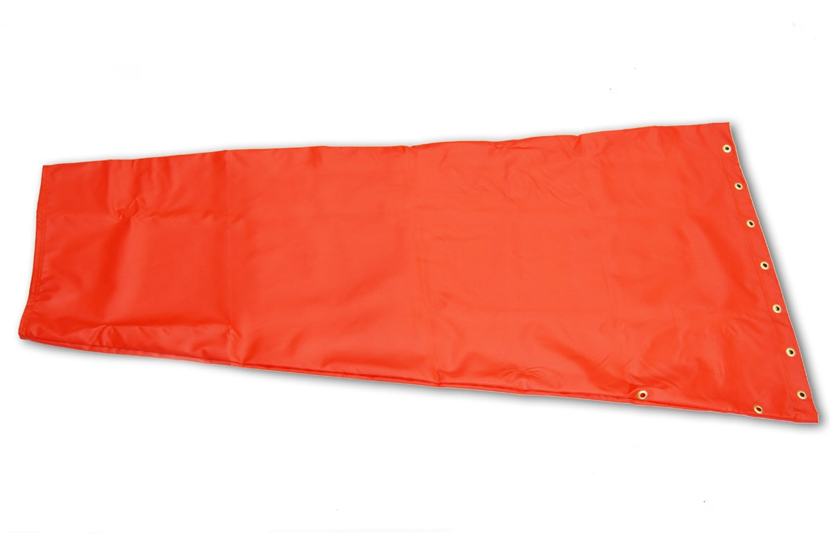 Quality Airport Windsock - Solid Orange